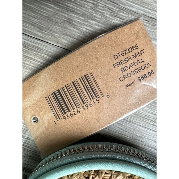 Steve Madden Bdaryll Crossbody / Shoulder bag - Frest Mint  with Round Tag Pouch - Picture 11 of 16